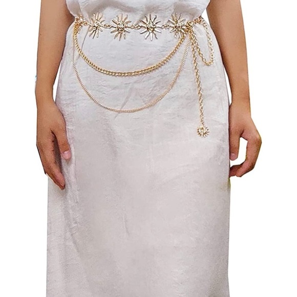 Sun Decor Chain Belt - Picture 6 of 9